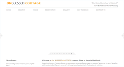 Desktop Screenshot of blessedcottage.com